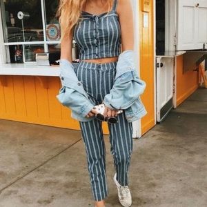 Brandy Melville Tilden striped pants